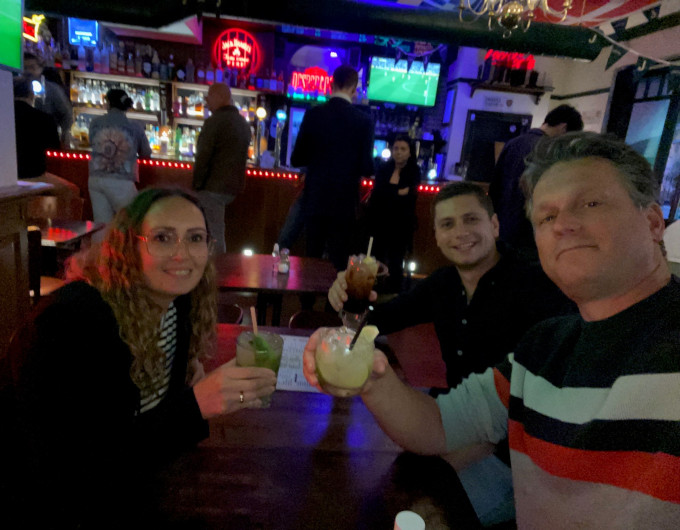 Teambuilding with drinks
