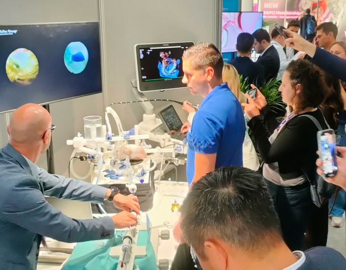 Hands-on device implantation
